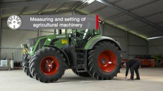 Haweka Axis50LM  Laser wheel alignment system for tractors and agricultural machinery [upl. by Jari]