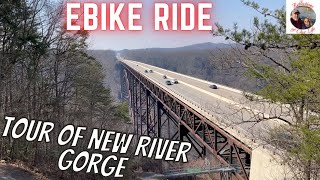 Ebike Ride  Tour of New River Gorge  Fayetteville WV [upl. by Nwahsuq]