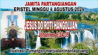 JAMITA PARTANGIANGAN JESUS DO ROTI HANGOLUAN JOHANNES 62434 [upl. by Chamberlain]