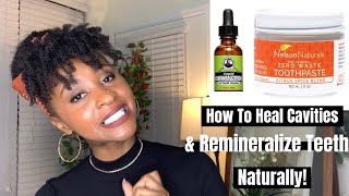 HOW TO REMINERALIZE YOUR TEETH  REVERSING TOOTH DECAY  UNCLE HARRYS ALL NATURAL PRODUCT [upl. by Berardo]