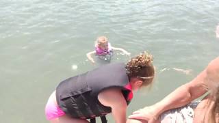 2012715 Swimming Lake Cayuga NY Part 2 [upl. by Yregerg614]