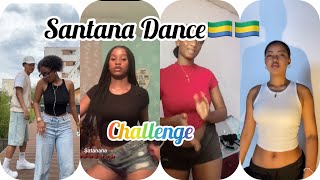 Popular Santana Dance Challenge🇬🇦🇬🇦❤️❤️💃💃 [upl. by Drais]