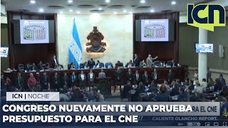 Congreso nuevamente no aprueba presupuesto para el CNE [upl. by Amabil376]