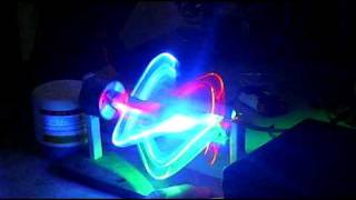 ProyectosLed 3 esfera de leds Spinning RGB LED Ball [upl. by Ebeneser]