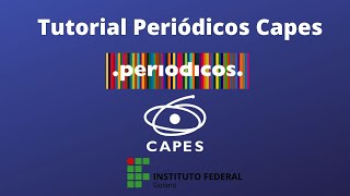 Tutorial Portal de Periódicos Capes [upl. by Flip]