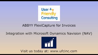 ABBYY FlexiCapture for Invoices and Microsoft Dynamics Navision NAV [upl. by Nadiya]