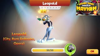 \ Looney Tunes World of Mayhem  Unlock Leopold Rare Defender Opera [upl. by Sucramed85]