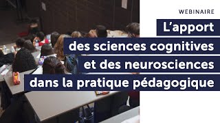 🎥 Lapport des sciences cognitives et des neurosciences dans la pratique pédagogique [upl. by Maeve]