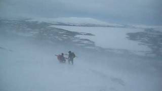 Snowstorm in Meråker Norway [upl. by Artenal]