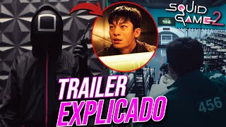 El Juego del Calamar 2 TRAILER OFICIAL  ANALISIS y EXPLICACIÓN [upl. by Eirret23]