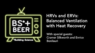 HRVs and ERVs Balanced Ventilation with Heat Recovery [upl. by Eudosia]