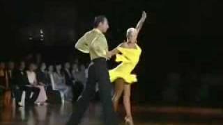 Michael Malitowski and Joanna Leunis  Cha cha cha WSSDF 2005 [upl. by Ettelliw]