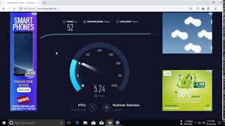 PTCL 6 Mbps Internet Speed Test [upl. by Idram]