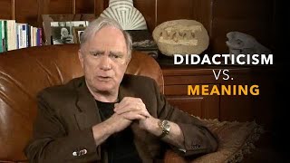 QampA What is the Difference Between Didacticism and Meaning in a Story [upl. by Ytsim]