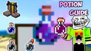 The Ultimate Minecraft 120 Potion Brewing Guide  How to make all Potions Auto Brewer and MoreYo [upl. by Adni]