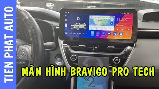 Màn hình Bravigo Pro Tech lắp cho Toyota Cross kích thước 123 inch quotSiêu Nét  Siêu Đẹpquot [upl. by Franciskus]