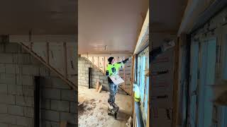 How to plaster a ceiling plastering skimming [upl. by Mettah51]