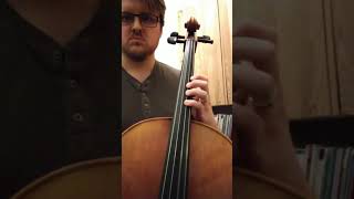 E flat Major Scale Cello Two Octaves [upl. by Deloria]