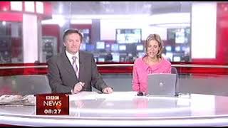 BBC Breakfast Weather Simon McCoy amp Emily Maitlis  March 7th 2004 [upl. by Sinnod987]