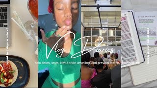 Vlog Diaries EP7  solo dates tests NMU pride mural unveiling etc  SOUTH AFRICAN YOUTUBER [upl. by Annaiel966]