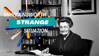 Attachment theory Strange situation  Mary Ainsworth [upl. by Ivett]