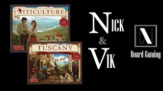 Viticulture Essential Edition with Tuscany Expansion Overview amp Review [upl. by Nay]