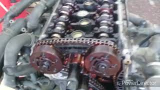 VW Passat 3bg 23 VR5 AZX 125kw 4x4  vymena rozvodu timing chain [upl. by Portland]