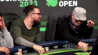 UNIBET OPEN BUCHAREST 2023  Feature Table Main Event Day 1B [upl. by Buehrer]