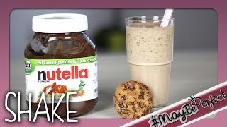 Nutella  Cookie Shake  MayBePerfect [upl. by Maclean]