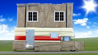 I Built a TWO STORY RV in the Long Drive [upl. by Arod]