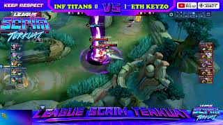 KUALIFIKASI LST S4 INFERNO TITANS VS ETH KEYZO MATCH 2 [upl. by Kemme]