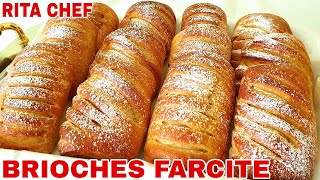 BRIOCHES FARCITE⭐RITA CHEF  Soffici e super golose [upl. by Town]