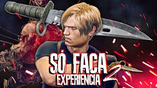 Só FACA é possível  RE4 REMAKE  EXPERIÊNCIA  PT 2 [upl. by Anaicul]