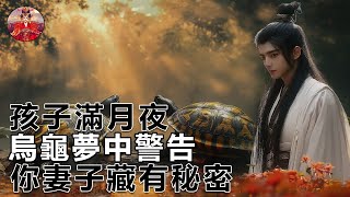 孩子滿月夜，烏龜夢中警告：你妻子藏有秘密！｜曼努故事 [upl. by Patrizius726]