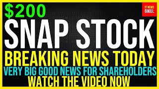 SNAP Stock  Snap Inc Stock Breaking News Today  SNAP Stock Price Prediction  SNAP Stock Target [upl. by Oicnecserc]