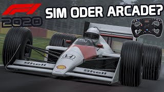 Simulation Oder Arcade F1 2020  Mein Erster Eindruck  F1 2020 German Wheel Gameplay [upl. by Adan779]