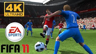 manchaster united vs newcastle united  fifa11  fifagameplay fifa gaming sandysportslive [upl. by Hesoj]