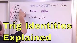 Lesson 1  Basic Trig Identities Involving Sin Cos and Tan [upl. by Flanders]