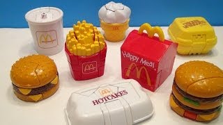 MCDONALDS 1990 MCDINO CHANGEABLES HAPPY MEAL WAVE 3 FULL COLLECTION TOY REVIEW [upl. by Yerac]