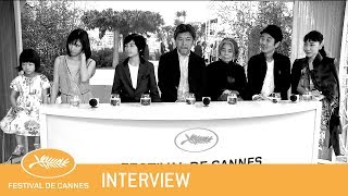 MANBIKI KAZOKU  Cannes 2018  Interview  VF [upl. by Dorrej943]