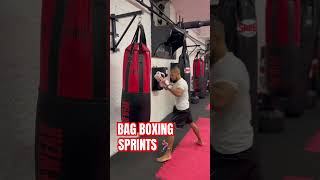 HOW TO BUILD FITNESS WITH GLOVES AND A BOXING BAG 🥊🥋 boxfit mma boxing muaythai [upl. by Notgnimer]