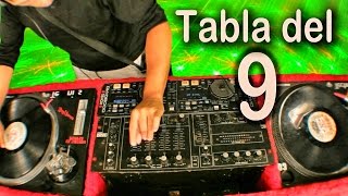 Canción de la tabla del 9  Las Tablas de Multiplicar al Estilo Urbano  Videos Educativos [upl. by Aseiram67]