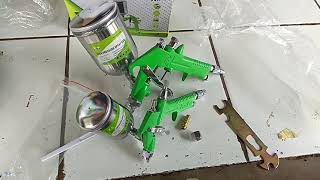 Review spray gun F75 [upl. by Etana]