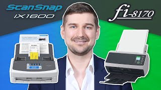 ✅ ScanSnap iX1600 vs ✅ fi8170  Desktop Scanner Comparison [upl. by Storfer213]