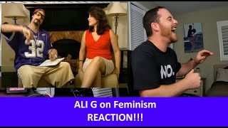 American Reacts ALI G SHOW  Feminism REACTION [upl. by Wilone294]