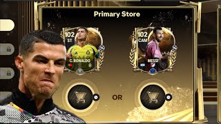 I Spent All My Vote Tickets in The Ballon Dor Rewards  Last Extra Time Pack Opening fcmobile [upl. by Suez]