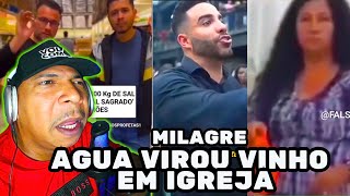 nao vai da certo esse milagre nas igrejas [upl. by Eidnak]