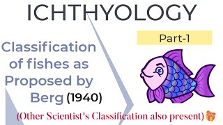 Part12 Classification of Fishes as Proposed by LSBerg1940 IchthyologyMscBsc [upl. by Micheal]