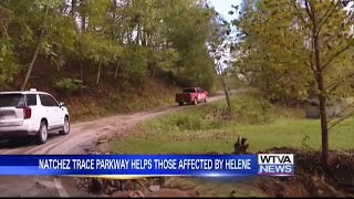 Natchez Trace Parkways helps those affected by Helene [upl. by Athenian]