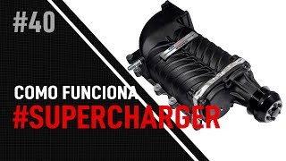 Como funciona um supercharger  CF 40  Alta RPM [upl. by Naitsirhk]